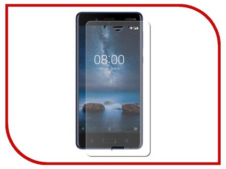 Аксессуар Защитное стекло для Nokia 8 Liberty Project Tempered Glass 2.5D 0.33m 0L-00034328