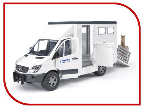 Игрушка Bruder с лошадью Mercedes-Benz Sprinter (02-533) 1:16 45.5 см