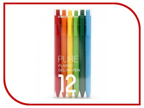 Набор гелевых ручек Xiaomi Pure Plastic Gelic Pen 12шт