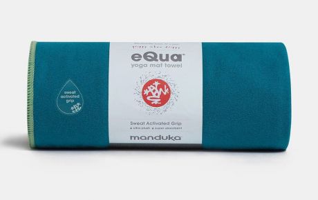 Полотенце Manduka Yoga Mat Towel (0,7 кг, 182 см, голубой, 67 см (Maldive))