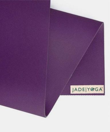 Коврик для йоги Jade Voyager 1.5 мм из каучука (0,7 кг, 173 см, 1.5 мм, фиолетовый, 60см)