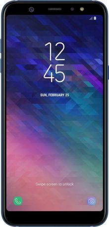 Телефон Samsung Galaxy A6+ (2018) (Синий)