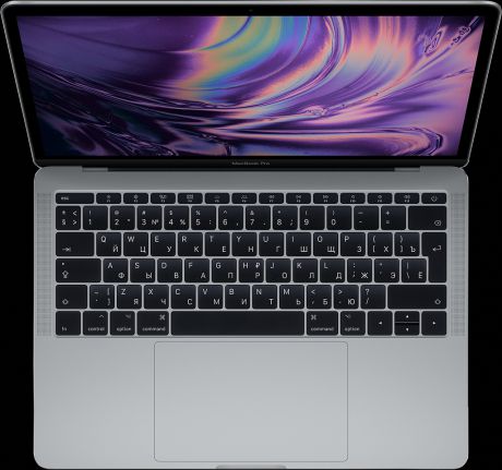 Ноутбук Apple MacBook Pro 13&quot; MPXT2 RU/A Retina, Core i5 2,3 Ггц, 8 Гб, 256 Гб SSD, Iris 640 (Серый Космос)