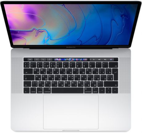 Ноутбук Apple MacBook Pro 15&quot; MR972RU/A Core i7 2,6Ггц, 16Гб, 512Гб SSD, Radeon Pro560X, Retina, Touch Bar (Серебристый)