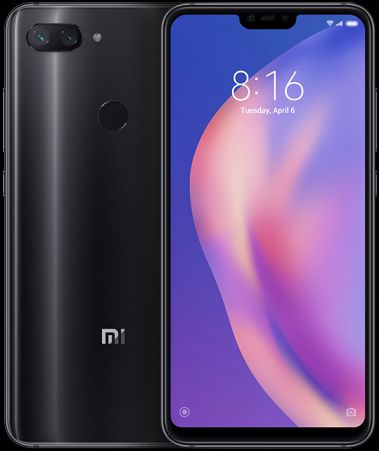 Телефон Xiaomi Mi8 Lite 4Gb+64Gb (Черный) Global Version