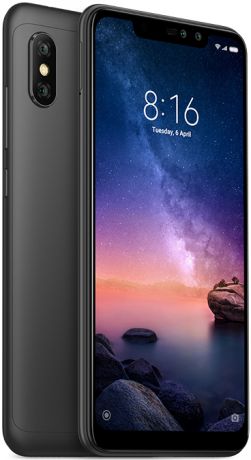 Телефон Xiaomi Redmi Note 6 Pro 3Gb+32Gb (Черный) Global Version