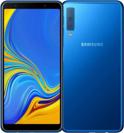 Телефон Samsung Galaxy A7 (2018) 64GB (Синий)