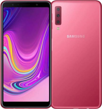 Телефон Samsung Galaxy A7 (2018) 64GB (Розовый)