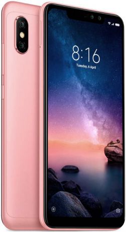 Телефон Xiaomi Redmi Note 6 Pro 3Gb+32Gb (Розовый) Global Version