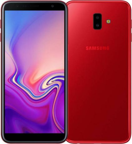Телефон Samsung Galaxy J6+ (2018) 32 GB (Красный)