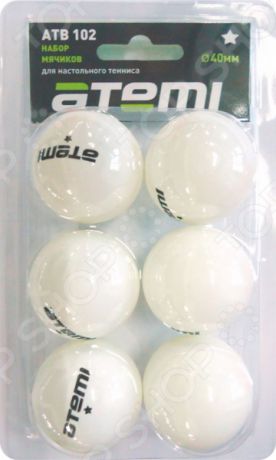 Мячи для настольного тенниса Atemi ATB102