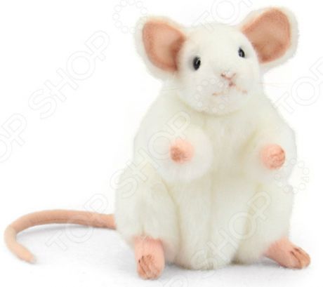 Мягкая игрушка Hansa «Белая мышь»