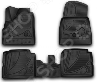 Комплект 3D ковриков в салон автомобиля Novline-Autofamily LADA 4х4 5D 2009