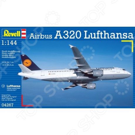 Сборная модель пассажирского самолета Revell Airbus A320 Lufthansa
