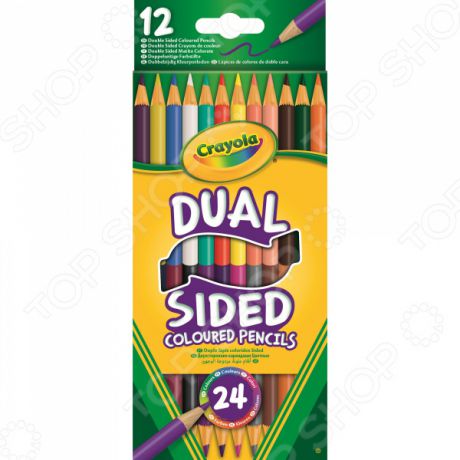Набор двусторонних цветных карандашей Crayola 1012181