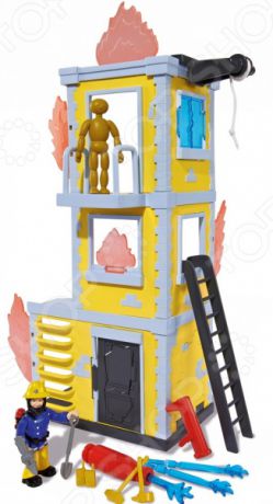 Игровой набор с фигуркой Simba «Пожарный Сэм. Большая тренировочная база»