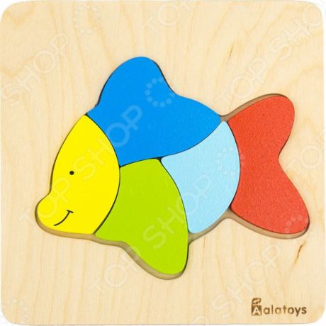 Пазл для малышей Alatoys «Рыбка»