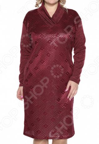 Платье Лауме-Лайн «Блестящая коллекция». Цвет: бордовый