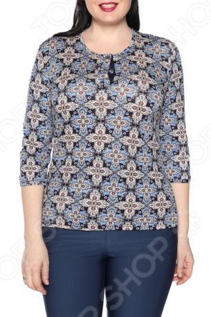 Блуза Ивассорти «Звездная мечта». Цвет: синий