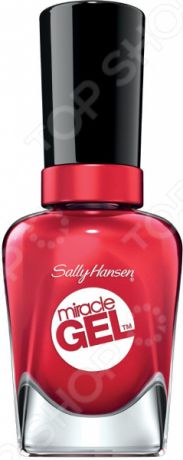 Гель-лак для ногтей Sally Hansen Miracle Gel off with her red