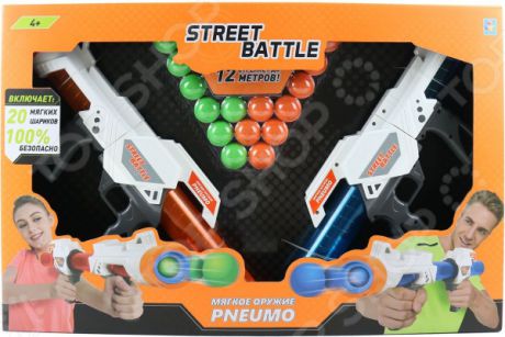 Оружие игрушечное 1 Toy Street Battle Т13652