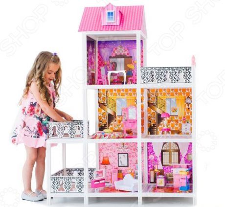Кукольный дом с аксессуарами PAREMO PPCD116-04