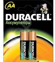 Набор батареек аккумуляторных Duracell HR6-2BL