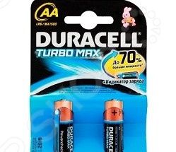 Набор батареек щелочных Duracell LR6-2BL Turbo AA