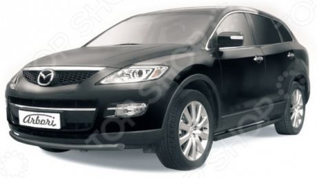 Защита переднего бампера Arbori для Mazda CX-9, 2007-2013