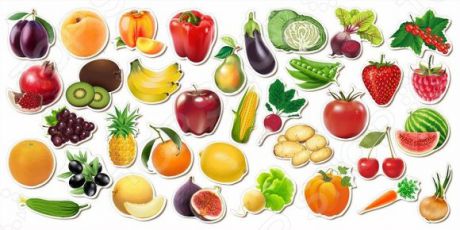 Пазл 36 элементов WoodLand «Овощи, фрукты, ягоды»