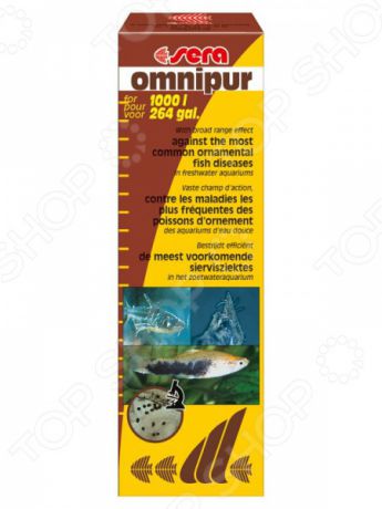 Средство лекарственное для аквариумных рыб Sera Omnipur