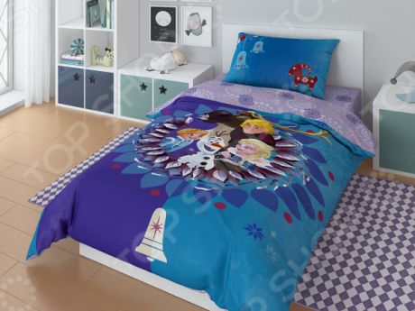 Детский комплект постельного белья Disney Olaf Family