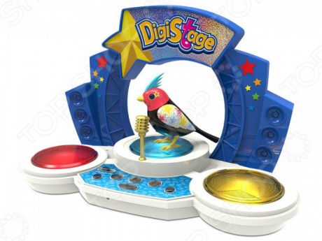 Игрушка интерактивная Digibirds «Птичка со сценой»