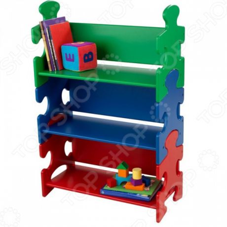 Стеллаж детский KidKraft Puzzle Book Shelf Primary