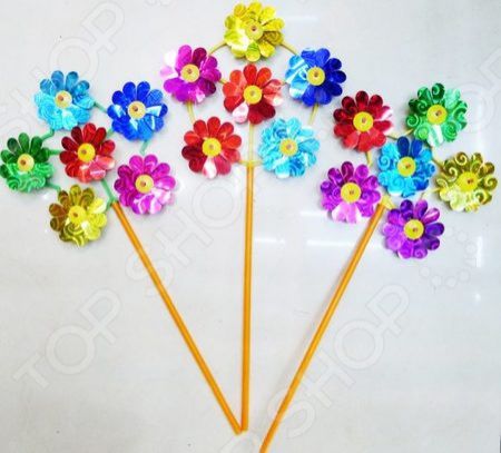 Игрушка-вертушка Shantou Gepai «Цветы. Голограмма». В ассортименте