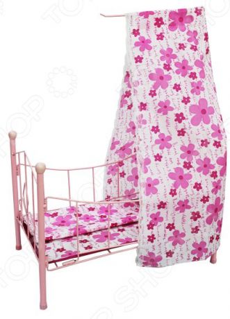 Кроватка для кукол Shantou Gepai с балдахином PH944