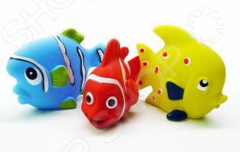 Набор игрушек для ванны Жирафики «Маленькие рыбки»