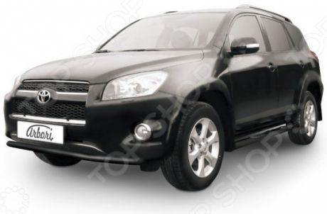 Защита переднего бампера Arbori Toyota RAV4 L, 2009-2010