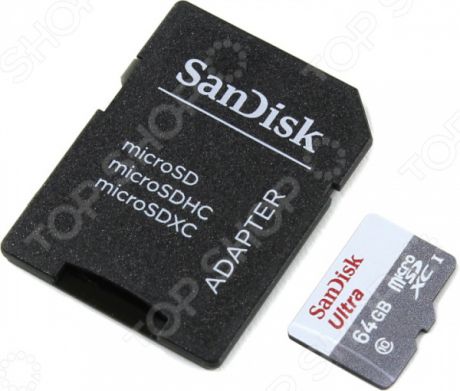 Карта памяти SanDisk SDSQUNS-064G-GN6TA