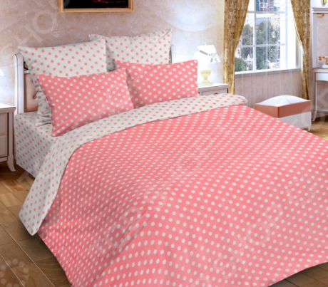 Комплект постельного белья DIANA P&W «Горох розовый»