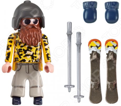 Конструктор Playmobil «Лыжник с палками»