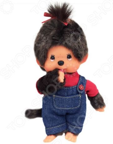 Мягкая игрушка Monchhichi «Мальчик в футболке и комбинезоне»