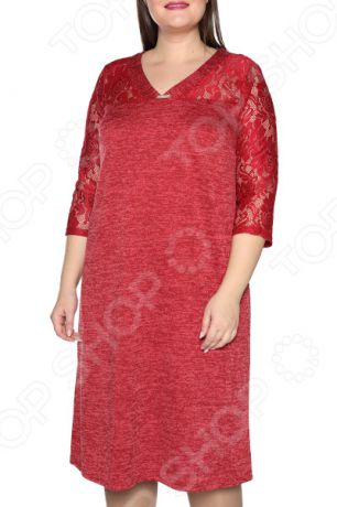 Платье Лауме-Лайн «Игривый взгляд». Цвет: красный