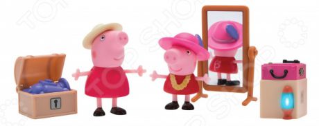 Игровой набор фигурок Peppa Pig «Пеппа и Бабушка в гардеробной»