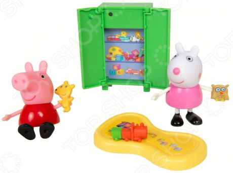 Игровой набор фигурок Peppa Pig «Пеппа и Сьюзи играют в игры»