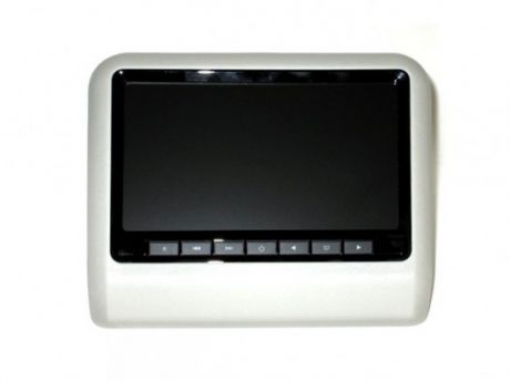 Навесной монитор на подголовник с диагональю 9" и встроенным DVD плеером ERGO ER9L (серый)