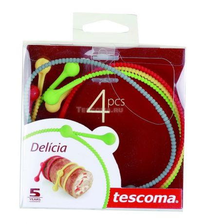 Петля для продуктов силиконовая DELCIA, 4 шт,,