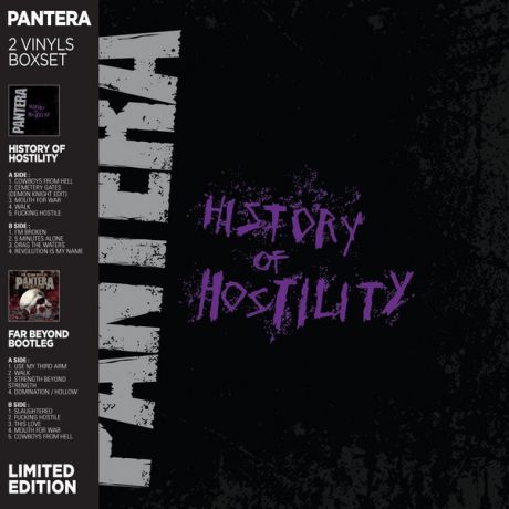 Pantera Pantera - History Of Hostility / Far Beyond: Live From Donington (2 LP)
