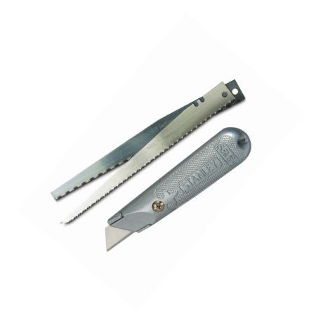 Нож STANLEY 010129 с фикс с ножовочн. полотном 140мм