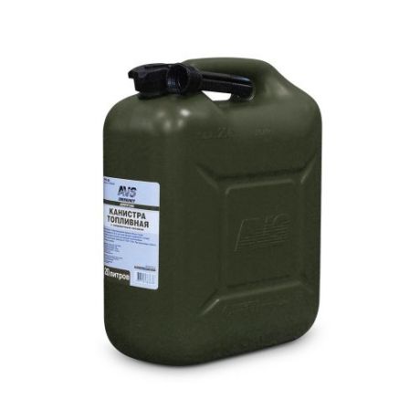 Канистра топливная AVS TPK-Z 20 литров темно-зеленая